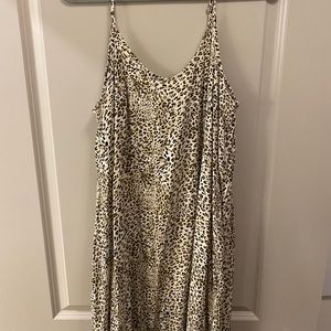 Cheetah Print Maxi Dress